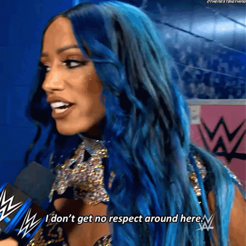 We Sasha Banks No Respect GIF