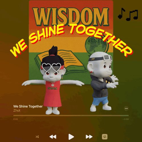 We Shine Together Song Screenshot