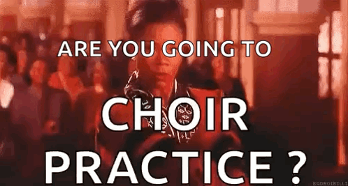 We Talking About Practice Choir GIF