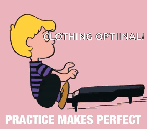 We Talking About Practice Makes Perfect Piano Schroeder GIF