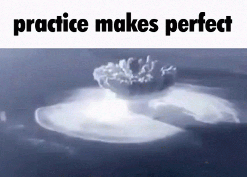 We Talking About Practice Nuclear Explosion GIF