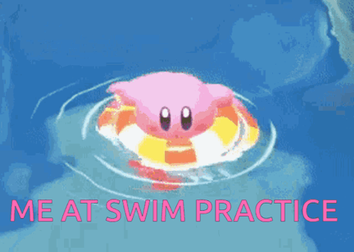 We Talking About Practice Swim Kirby GIF
