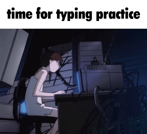We Talking About Practice Typing Night Shift GIF
