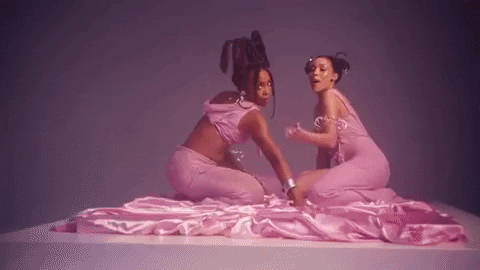 We Wear Pink On Wednesdays Doja Cat Sza GIF