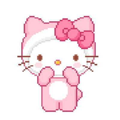 We Wear Pink On Wednesdays Hello Kitty Dancing GIF
