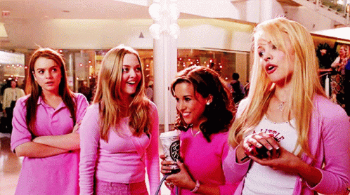 We Wear Pink On Wednesdays Mean Girls GIF