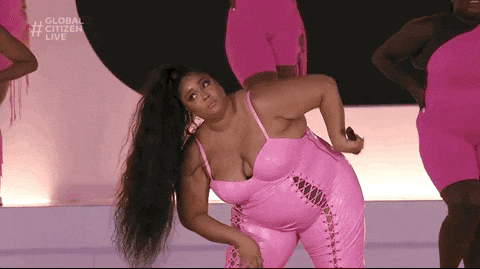 We Wear Pink On Wednesdays Woman Flipping Hair GIF