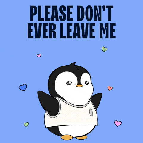 We Will Miss You Penguin GIF