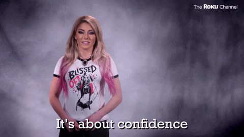 We Wrestler Alexa Bliss Confidence GIF