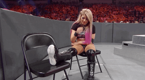 We Wrestler Alexa Bliss Crying GIF