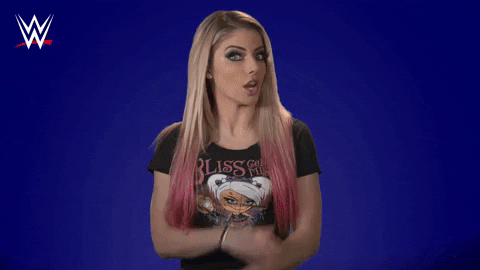 We Wrestler Alexa Bliss No Way GIF
