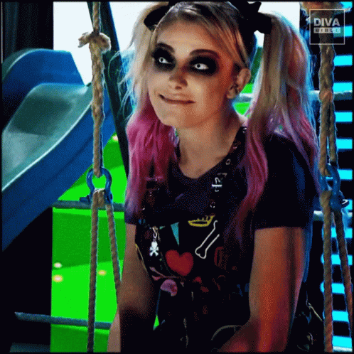 We Wrestler Alexa Bliss Still Here GIF