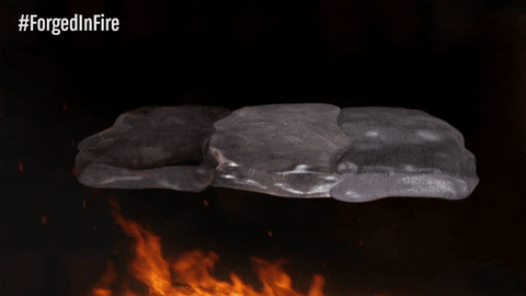 Weapon Blade Slowly Forged In Fire GIF
