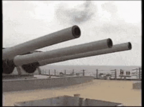 Weapons Inside The Battleship GIF