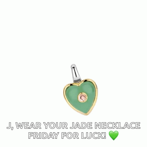 Wear Jade Necklace Jewelry GIF