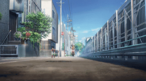 Weathering With You Natsumi Happy Riding Motorycle GIF