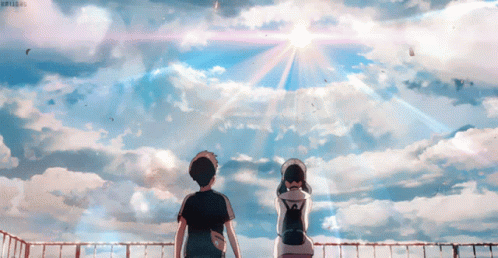 Weathering With You Sunlight Reveal GIF