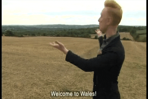 Weatherman Owain Wyn Evans Welcome To Wales GIF