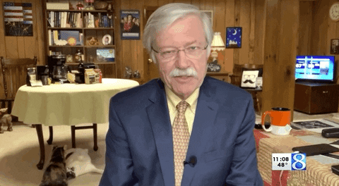 Weatherman Steffen Bill Work From Home Fail GIF