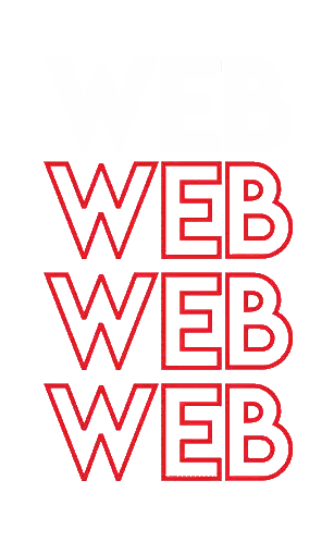 Web Animated Text Sticker