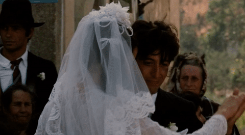 Wedding The Godfather Michael GIF