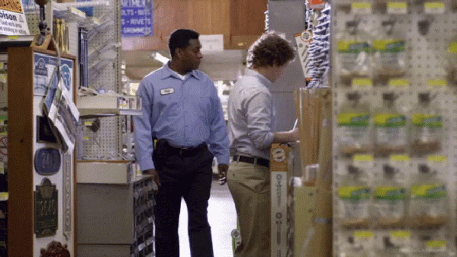 Wedgie In The Bookshop GIF