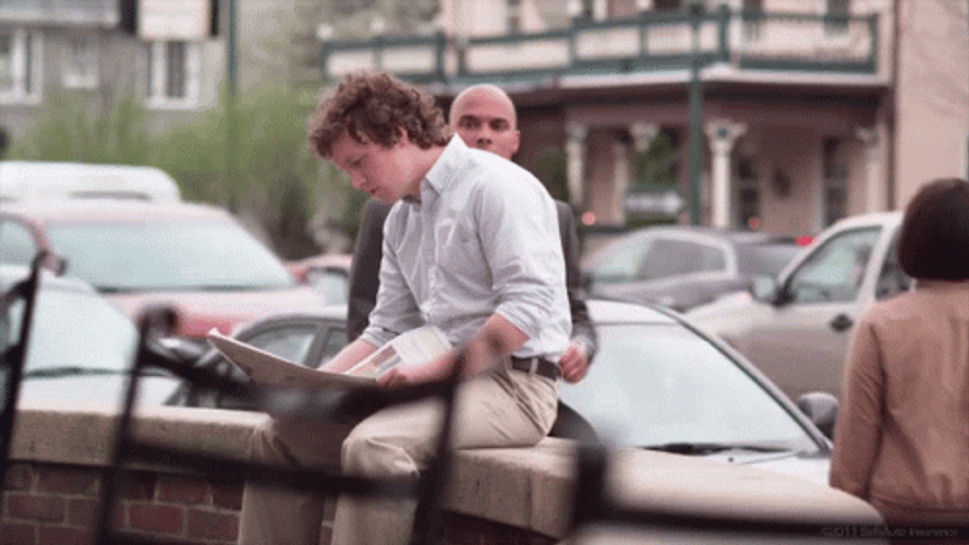 Wedgie On The Street GIF