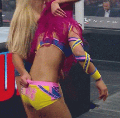 Wedgie Wresting Ring GIF