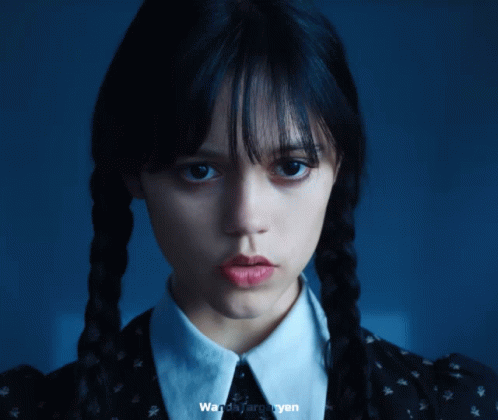 Wednesday Addams Giving Vengeance For Her Brother's Bully GIF