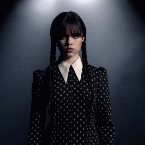 Wednesday Addams The Creepy Student GIF