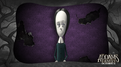 Wednesday Addams Cartoons Character GIF