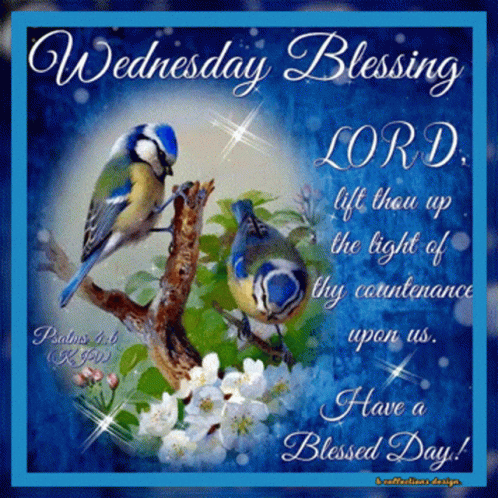 Wednesday Blessing Blessed Good Morning Wednesday GIF