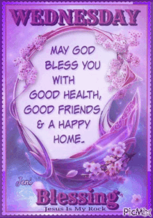 Wednesday Blessings Happy Home Good Friends GIF