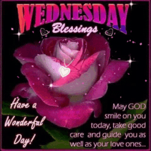 Wednesday Blessings Have A Wonderful Day May GIF