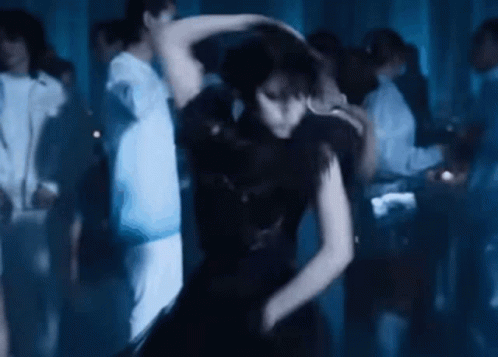 Wednesday Jenna Ortega Intense Dancing GIF