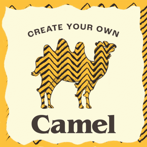 Wednesday Morning Funny Camel Cigarettes Logo GIF