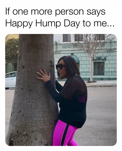 Wednesday Tahiry Jose Humping Tree Meme GIF