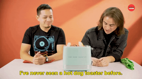 Wednesday Toaster Wiener GIF