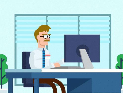 Wednesday Work Meme Man Focused GIF