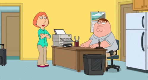 Wednesday Work Meme Peter Lois Griffin GIF