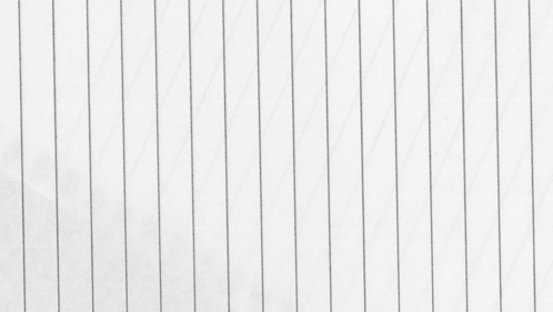 Wednesday Written on Paper