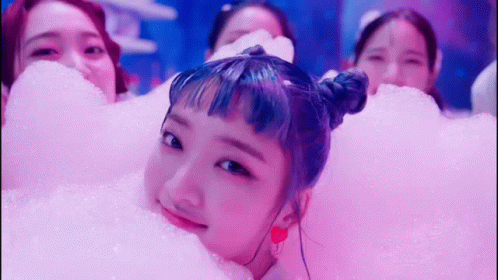Weeekly Kpop Music Holiday Party GIF