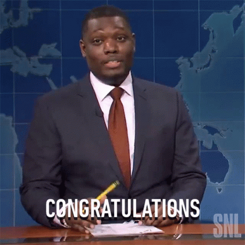 Weekend Update Congratulations On Your New Job GIF
