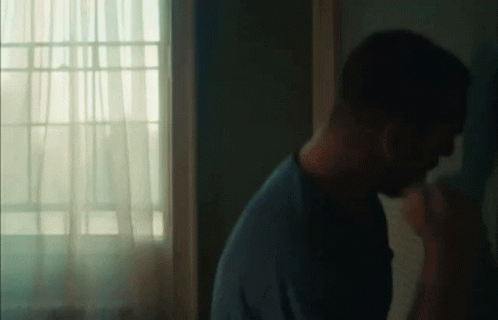 Weeping Guy Banging Head Against Wall GIF