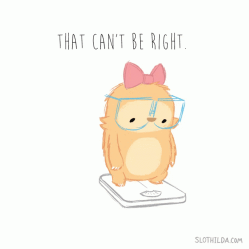 Weight Gain That Can't Be Right GIF