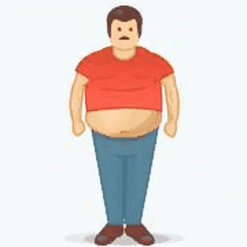 Weight Hunk Fit GIF