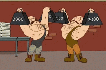 Weight Lifting Family Guy Phineas Flynn GIF
