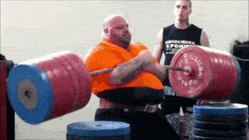 Weights Scream Weightlifting Yelling Gif GIF