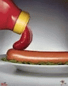 Weiner Ketchup Sauce GIF