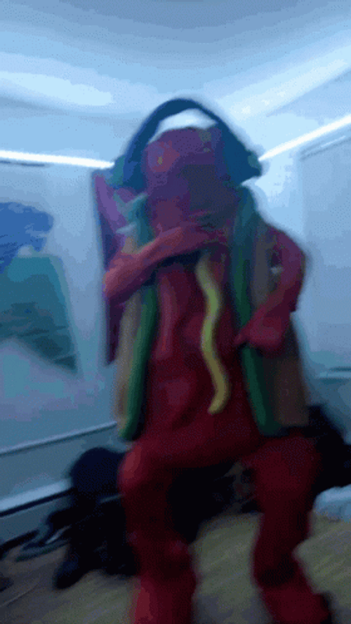 Weiner Mascot Dance GIF